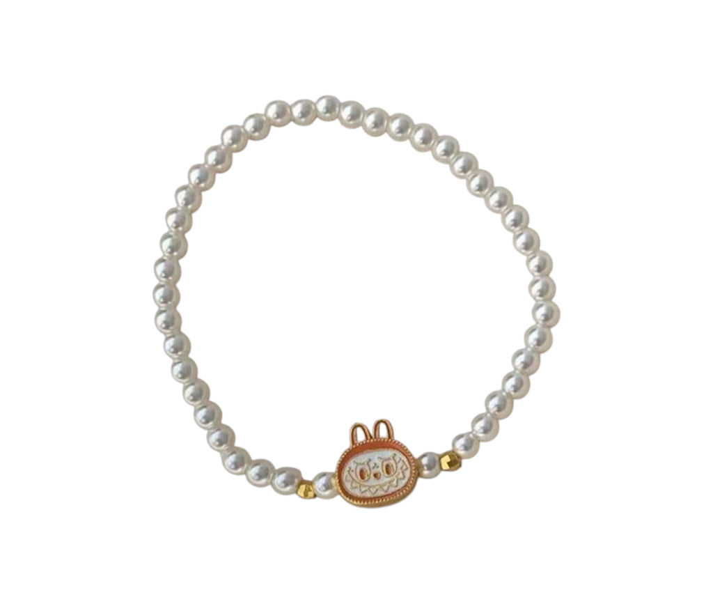 LABUBU Clementine Pearl Bracelet