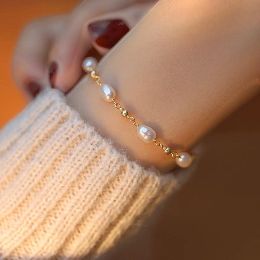 French Muse Freshwater Pearl Bracelet