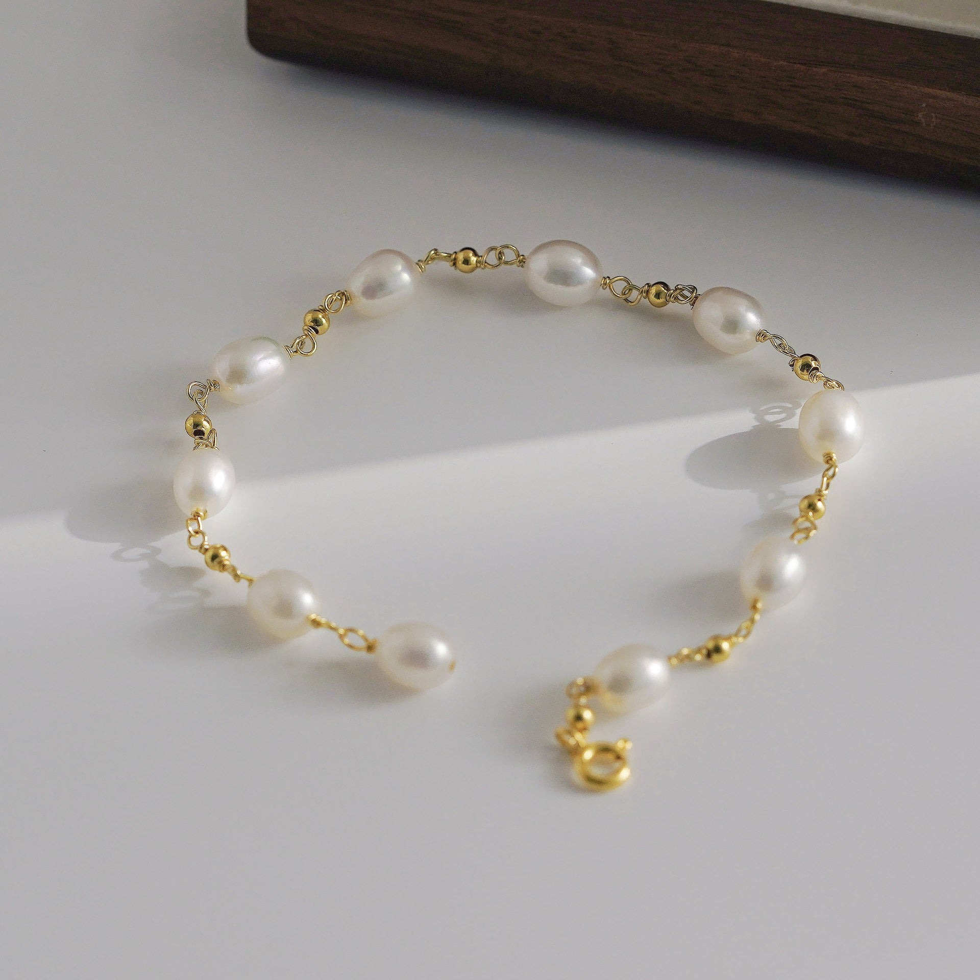 French Muse Freshwater Pearl Bracelet